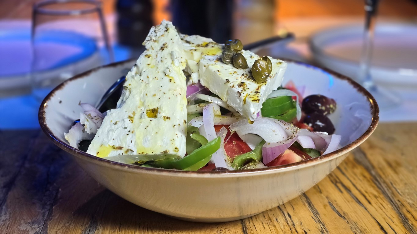 Traditional Greek salad