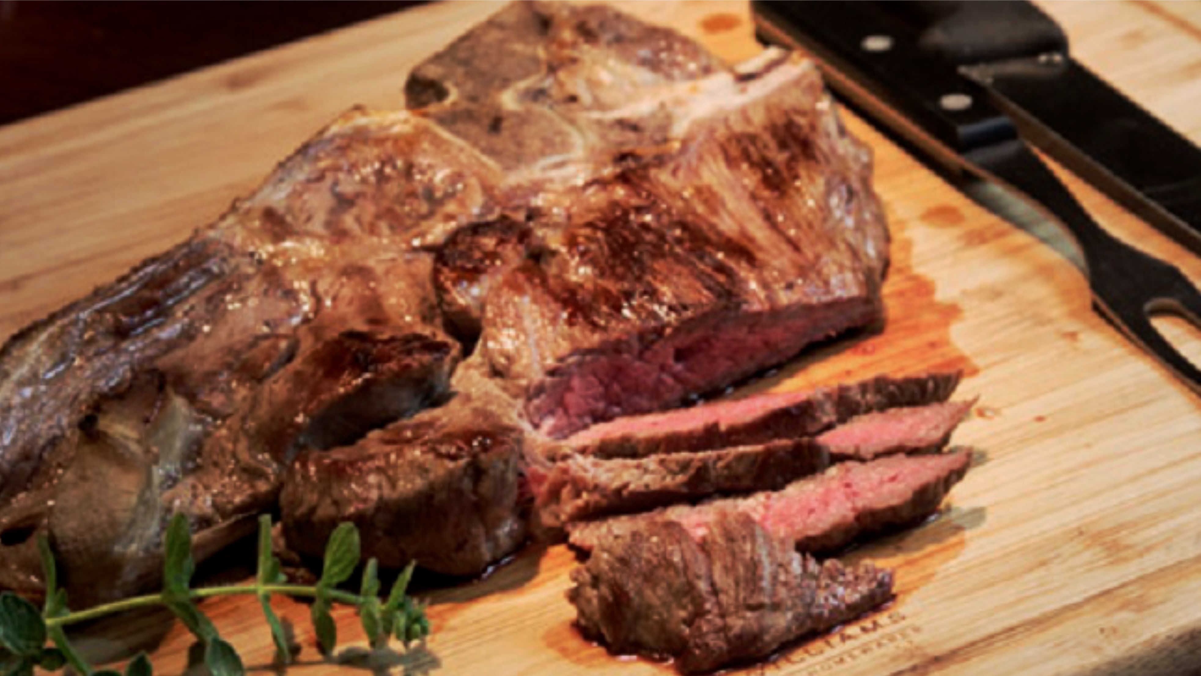 Chuck-eye steak from heifer calf